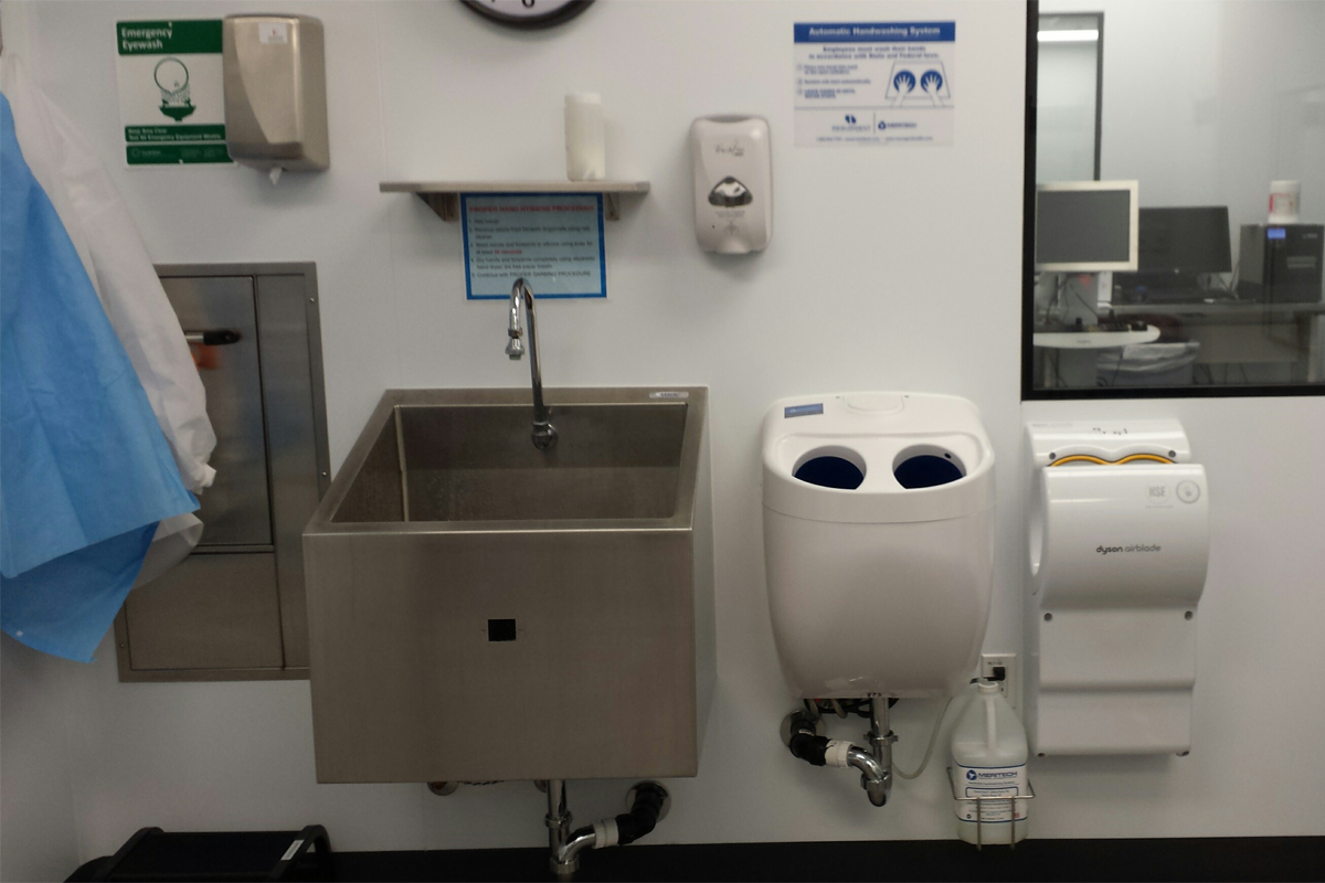 CleanTech® ELF Automatic Hand Washing Station Meritech